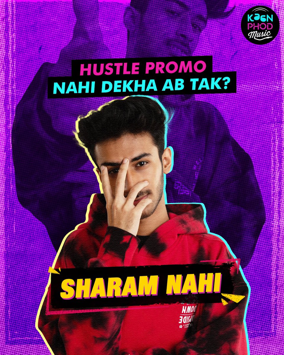 KaanPhodMusic's tweet image. Wait kyu kar rahe ho? Go watch it now! 

Like and Subscribe to KaanPhod Music’s YouTube channel to listen to the full song. 

#KaanPhodMusic #MusicKaMadhouse #Hustle03 #HustleShunyaTeen #SquadBoss #HustleKeSquadBosses #Playlist #Song #Music #Artist