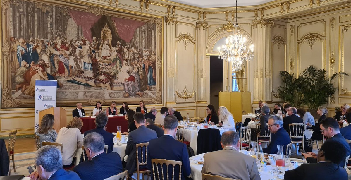 🌐EVENT DU JOUR !
La menace #Cybersécurité des structures financières fut développé ce matin.
🔜Prochainement Mardi 08 octobre à 08h30 avec Jean LEMIERRE, Président de BNP Paribas sur le thème :" Les défis de la #banque dans un monde instable". inscription:bit.ly/4gDJxx4