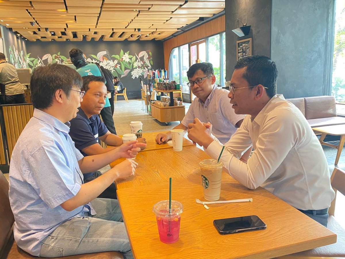 trash_incentive's tweet photo. A team of NUM researchers met with H.E Kop Roly, undersecretary of state of Ministry of Environment, to explore potential collaboration on TCI project and other environmental projects between NUM and MOE. (20240925)
#tci #fde #num #Collaboration https://t.co/QoodjqnLF0