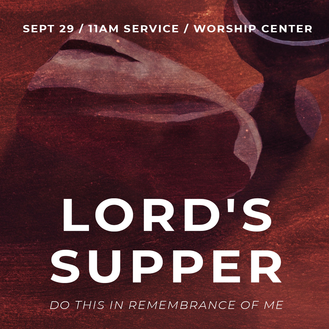 hydeparktx's tweet photo. As Christ followers we have the privilege of participating in the Lord's Supper as a body of believers at Hyde Park. Join us this Sunday Morning at 11:00 as we observe the Lord's Supper together https://t.co/CmBvLJ0Mum. https://t.co/QojFu7KL9C