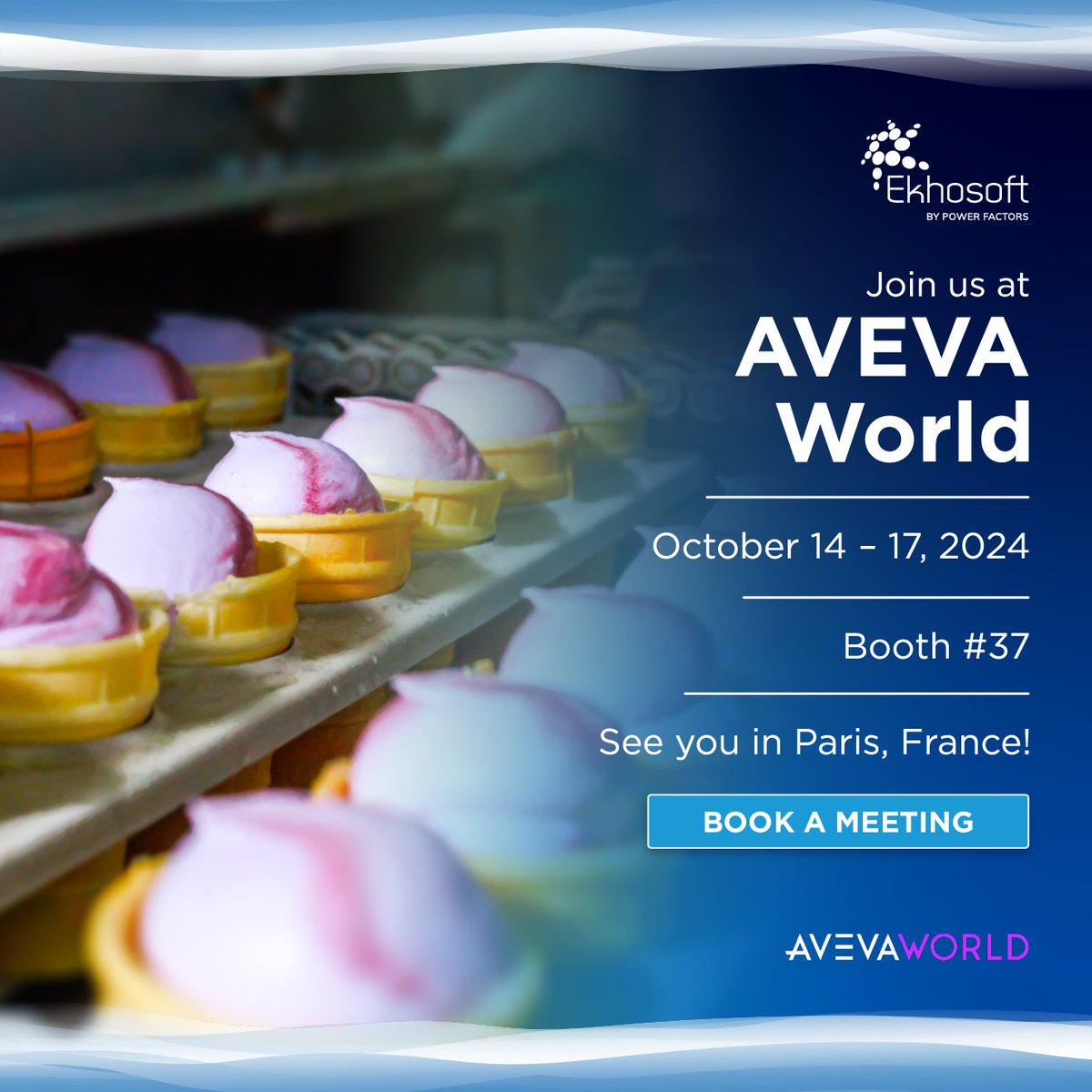 Ekhosoft's tweet photo. Planning your #AVEVAWorld visit in Paris?

Stop by Booth 37 from Oct 14-17 for a live demo of our Ekho OPM solution, designed to boost efficiency and uncover performance issues. 

Book a meeting: https://t.co/vsQbzwFwHn https://t.co/egnC8oh3if