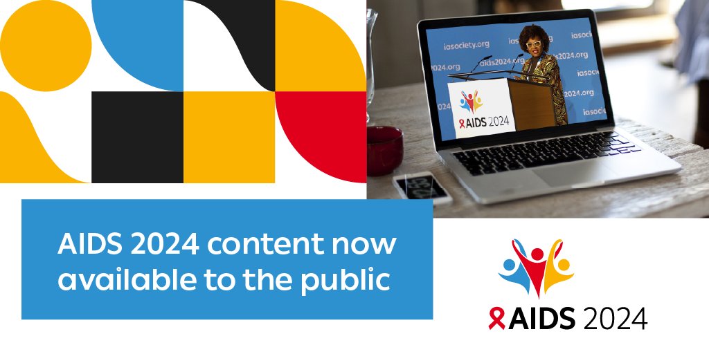 🌟 #AIDS2024 content is now available to the public on IAS+!  

You can watch over 170 conference sessions and view over 1,900 abstracts and e-posters. 

📲 Check out all this freely accessible content and please share in your networks! 

plus.iasociety.org/search/resourc…