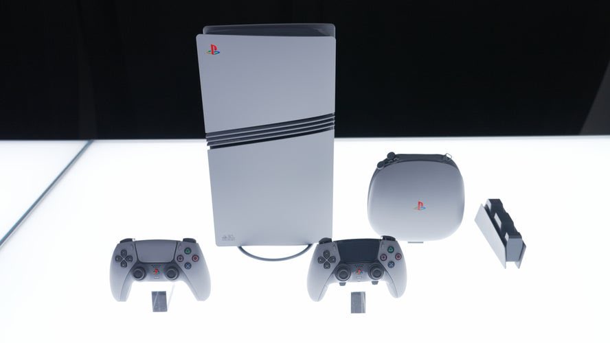 JasonBradbury's tweet photo. Took 4 mins for the OG colours 30th Anniversary #PS5Pro to sell out today!! Seems like us #RETROGAMING aficionados are onto something 😂👊

And yes, ideal opportunity for me to point you at our “Retro gamers Vs AI” movie Kickstarter which drops tomorrow!! https://t.co/DcbVWSFmcZ https://t.co/L6oBgqLsSf