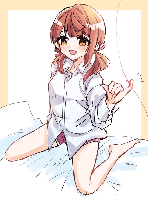 歩夢ちゃんの小指アピにひっくり返ってた 