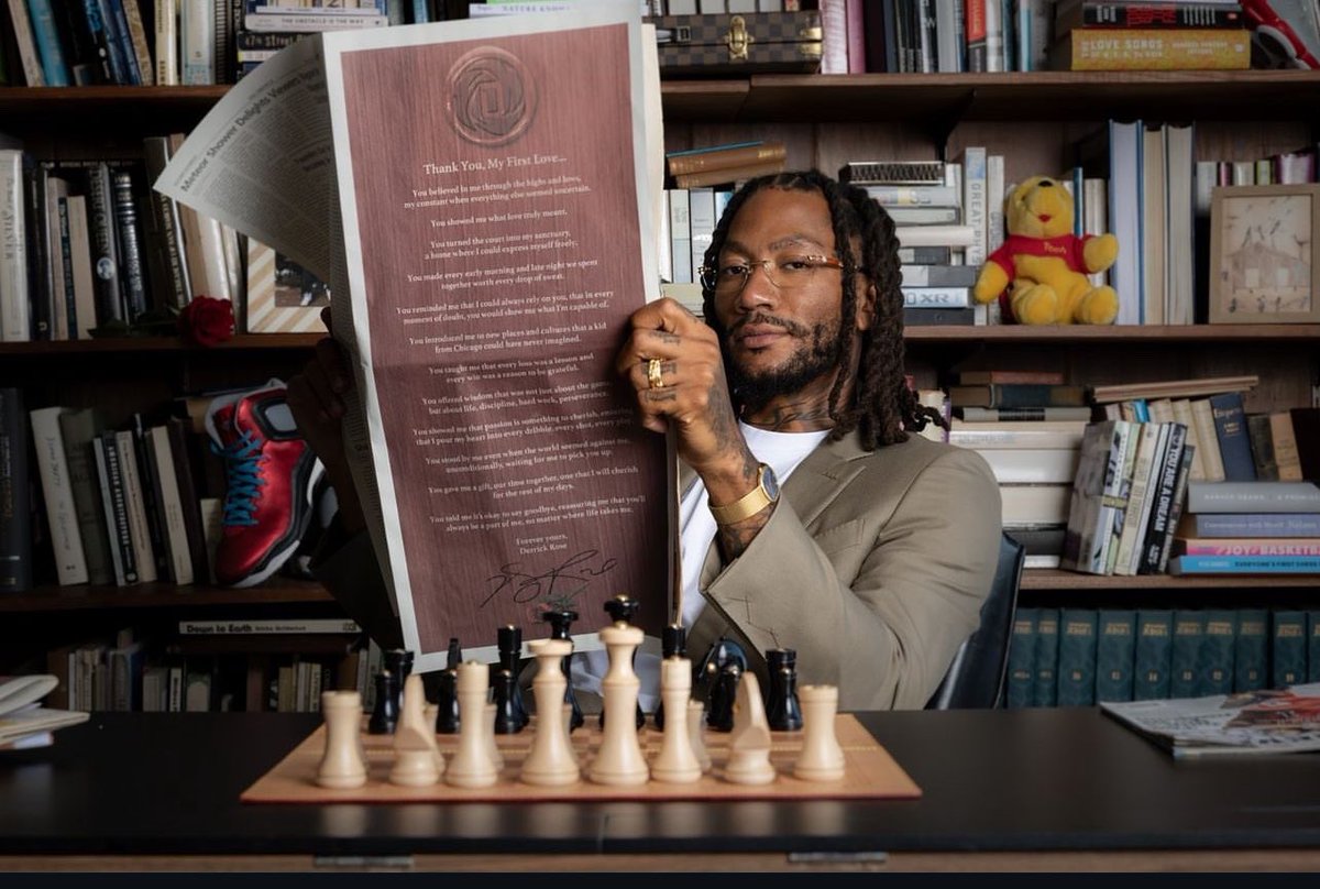 “What can I say? D•ROSE OUT!”