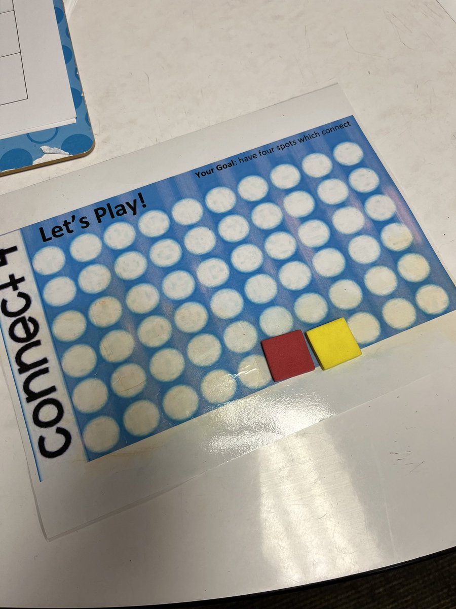 HE_Room501's tweet photo. Students collaborating in teams to solve math problem and play Connect 4! @HumbleISD_HE @HumbleElemMath https://t.co/wFONL4mqBi