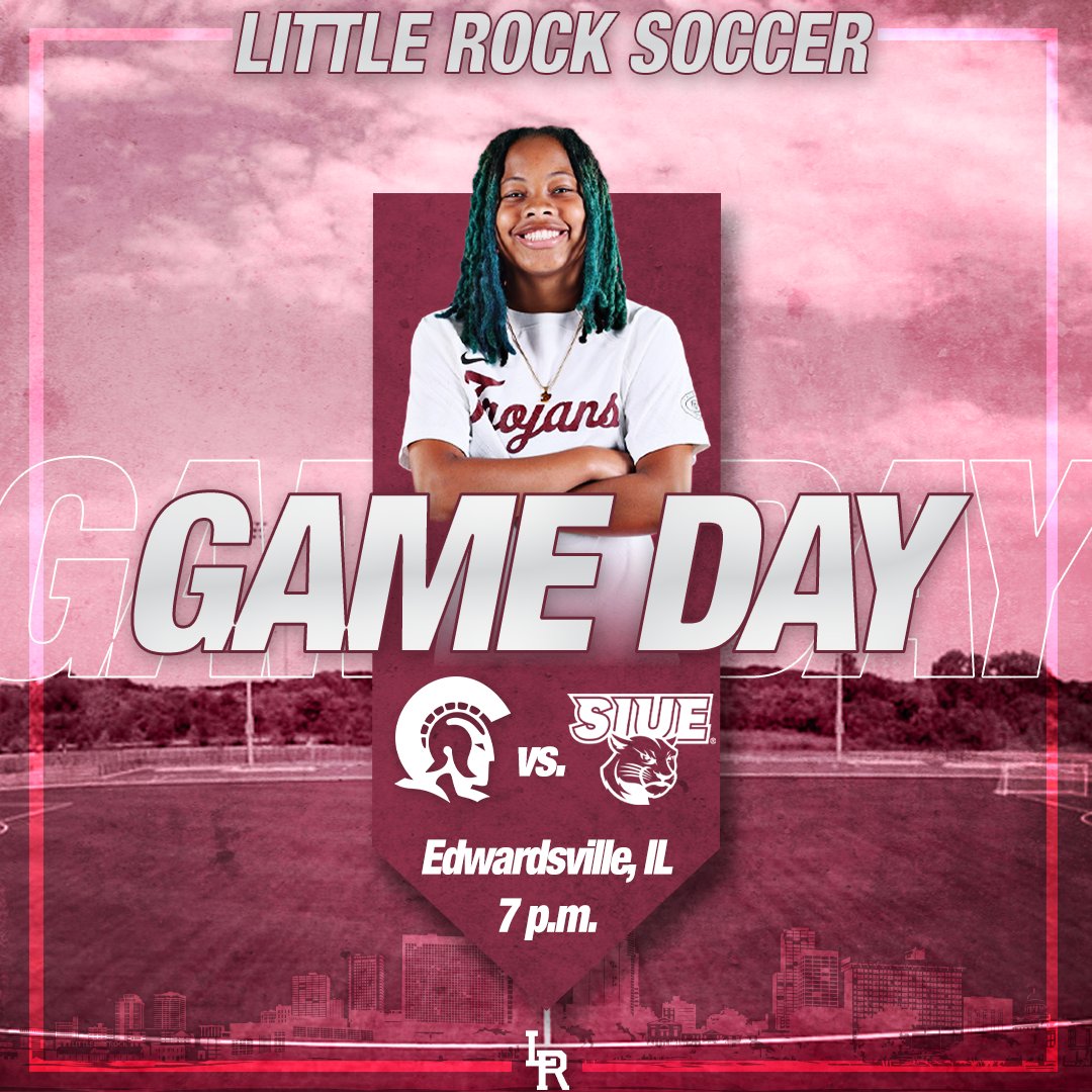 LittleRockSoc's tweet photo. Game 1 of our weekend road trip⚔️ 

🆚 SIUE
🕰️ 7 p.m.
📍 Ralph Korte Stadium (Edwardsville, IL)
🎥 ESPN+

#RockSolid https://t.co/rUOT8bFrGv