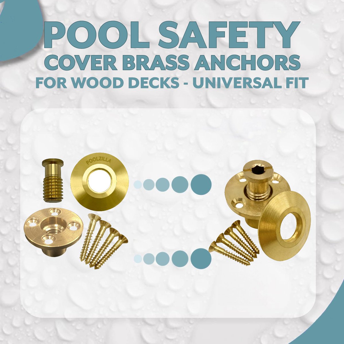 poolzilla_us's tweet photo. π **Hardware Exclusives** π
β¨ Available in 2 Models (Stainless Steel, Brass)
β¨ Wood Decks.
β¨ Water-Resistant Properties.
β¨ Reusable!
π
π https://t.co/go5STF7ouY
π² #Poolzilla #PoolSupplies #PoolAnchor #PoolSafetyCover #PoolTools #BackyardOasis #PoolSupplies #PoolStore https://t.co/K2QTYPbEUE