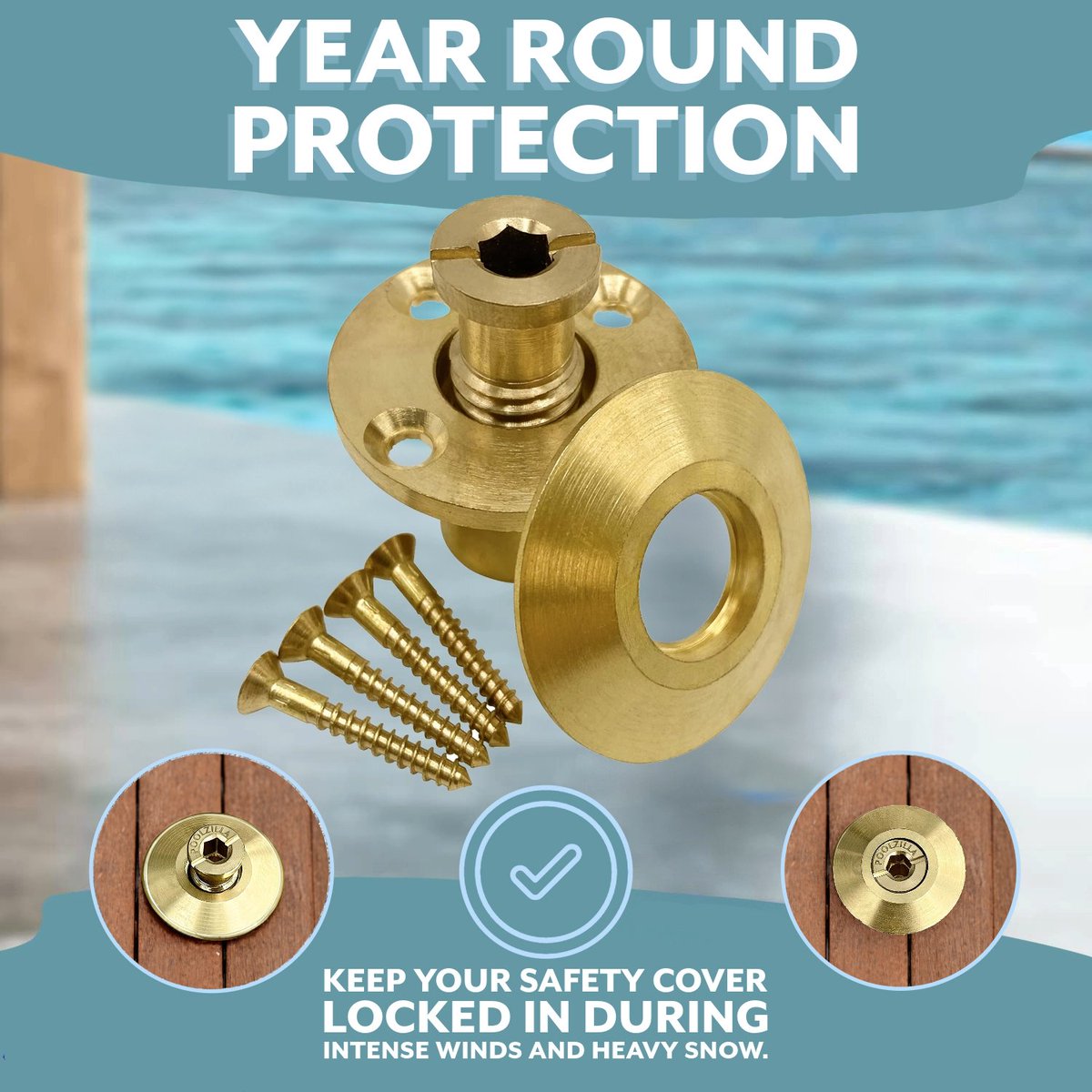 poolzilla_us's tweet photo. π **Hardware Exclusives** π
β¨ Available in 2 Models (Stainless Steel, Brass)
β¨ Wood Decks.
β¨ Water-Resistant Properties.
β¨ Reusable!
π
π https://t.co/go5STF7ouY
π² #Poolzilla #PoolSupplies #PoolAnchor #PoolSafetyCover #PoolTools #BackyardOasis #PoolSupplies #PoolStore https://t.co/K2QTYPbEUE