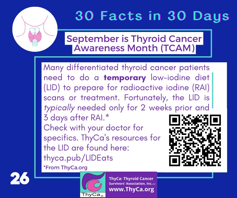 ThyCaInc's tweet photo. September is Thyroid Cancer Awareness Month. Help us spread the word about thyroid cancer. For support & education, go to https://t.co/7jbZT1ayvb
#TCAM #ThyroidCancer #ThyCa #ThyroidCancerSurvivor #ThyCaSurvivor #ThyroidCancerWarrior #ThyCaWarrior #ThyCaConf24 https://t.co/9r7mgFGGts