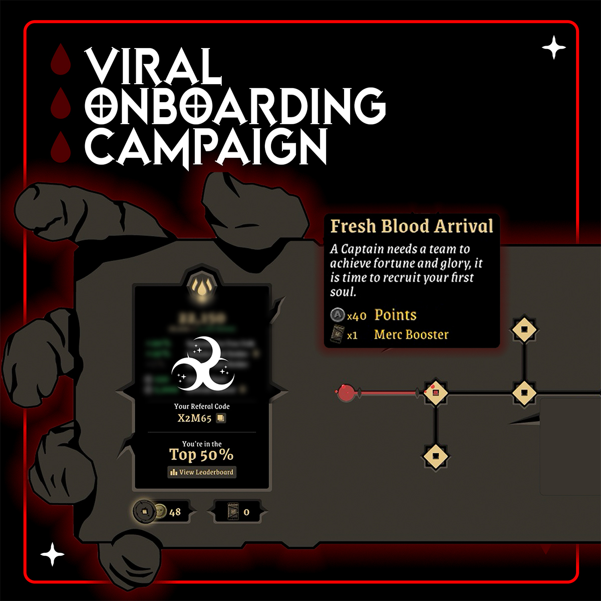 Get excited! Evrloot is unleashing something MASSIVE this November.

Dive into this 🧵 to discover how thousands of daily active players are flocking to <a href="/EVRL00T/">𝗘𝘃𝗿𝗹𝗼𝗼𝘁 | Dark Fantasy On-Chain</a>
🩸 Free-to-Play
🩸 Polished Onboarding UX
🩸 Mystery Rewards you do 𝐧𝐨𝐭 want to miss 👇