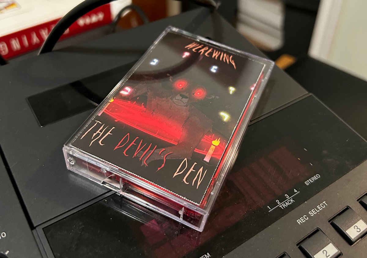 trickyStoopCA's tweet photo. Our next cassette - THE DEVIL'S DEN by WereWING, drops October 1st! https://t.co/opMxvka5fl