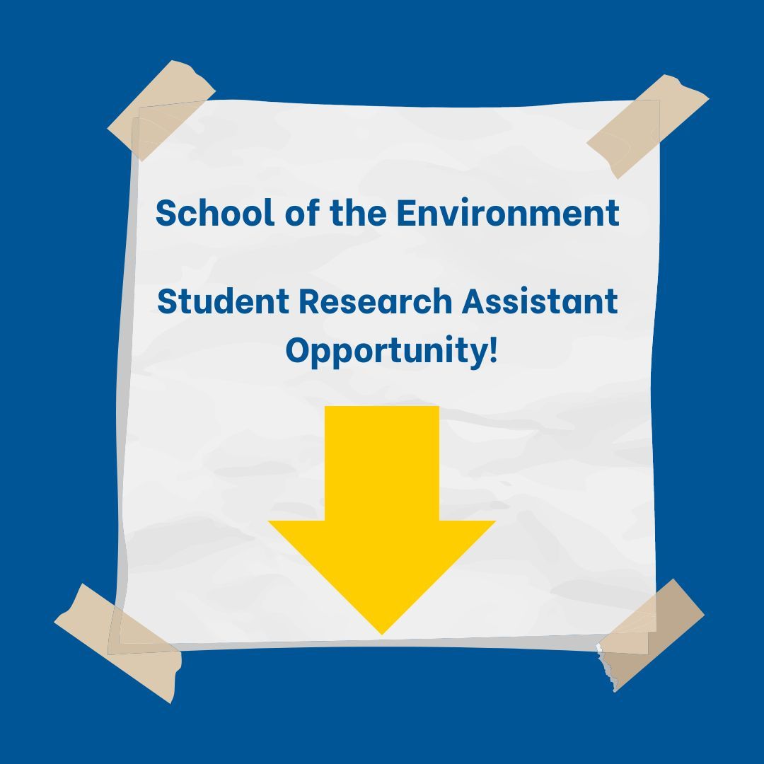 Ms. Alice Grgicak-Mannion (Special Advisor to the Provost: Sustainability) is looking to hire a senior-level UG student or a graduate student as a Research Assistant. Please see the advertisement here: buff.ly/3XVDLQ3 
Deadline to apply: Monday, Oct. 7th, 2024 by 9:00am.