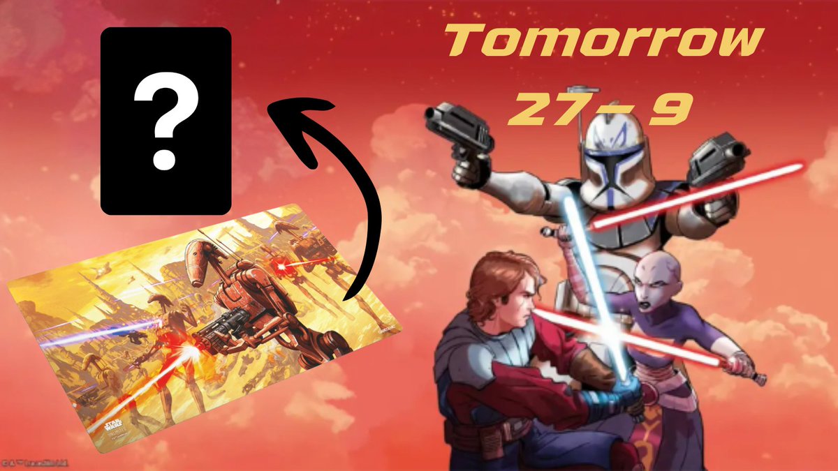 EchoBase_Gaming's tweet photo. Stay tuned👀#StarWarsUnlimited #Gamegenic https://t.co/yYtFmW4g1i