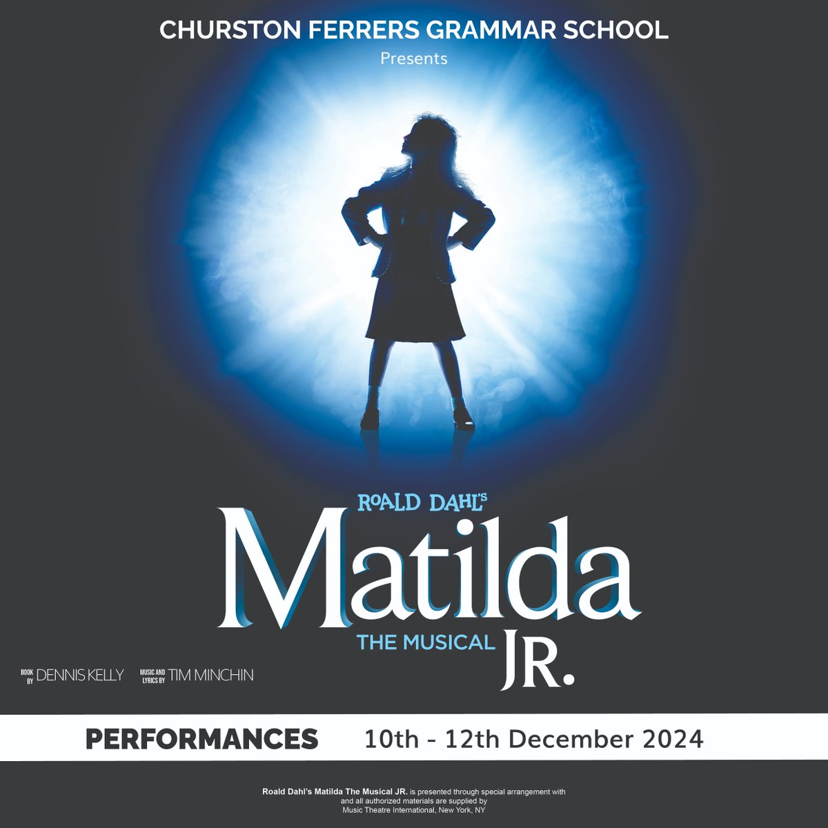 CFGS's tweet photo. This year, our school production will be the magical and inspiring "Matilda The Musical Jr"! Matilda's journey teaches us that no matter how small, we all have the strength to make a big difference.

Tickets available soon.

#CFGS #Matilda https://t.co/B5tFIj2y1f