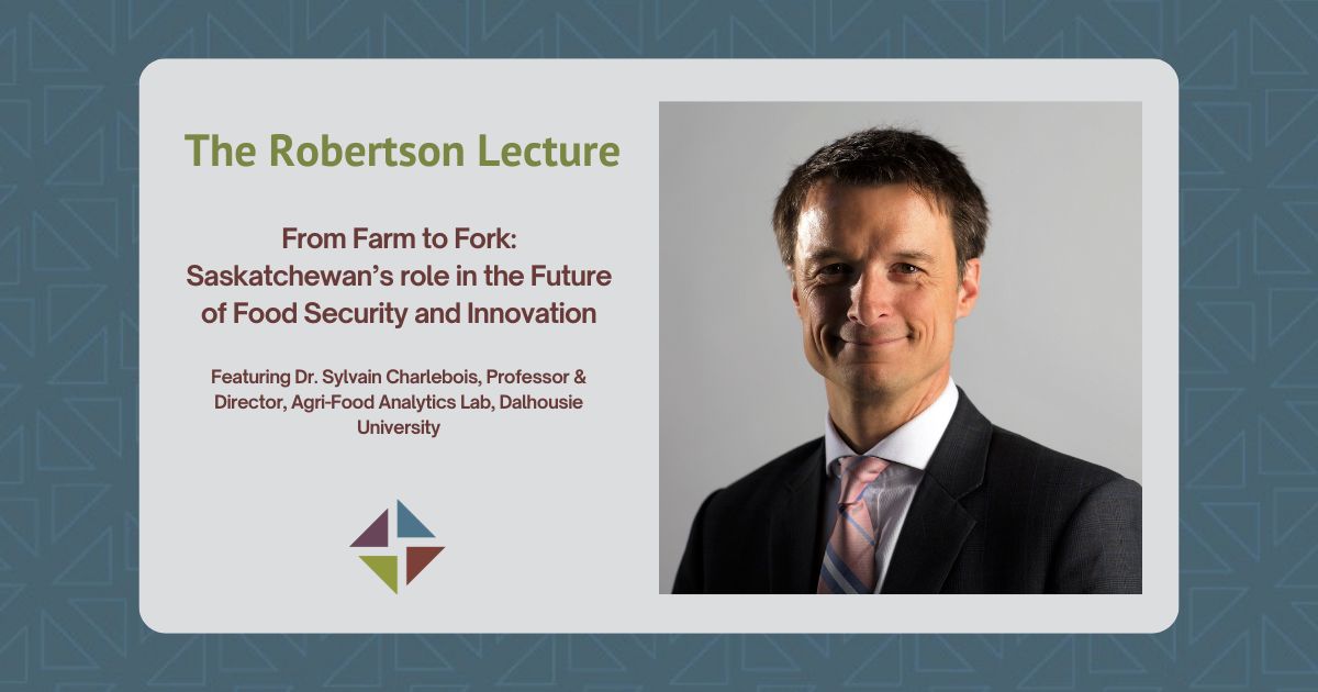 JSGSPP's tweet photo. How can #municipal, #provincial and #federal policy makers navigate the food supply chain to ensure Saskatchewan’s best interests are met? Join us at the 2024 #RobertsonLecture to find out - https://t.co/mV1rKyJy9u
#foodprofessor #uofr50 @usask @uofregina @foodprofessor https://t.co/dKNgDqwEZs