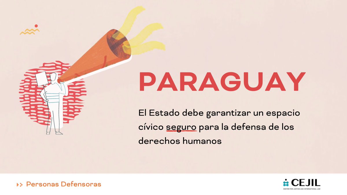 🟠 #Paraguay 🇵🇾 | Expresamos nuestra solidaridad con <a href="/OscarAyalaA__/">Oscar Ayala A. 🇵🇸</a>, @TierraViva_py y <a href="/Codehupy99/">Codehupy</a> ante señalamientos estigmatizantes realizados durante una sesión convocada por la Comisión Bicameral de Investigación del Senado en Paraguay, el pasado 23 de septiembre.