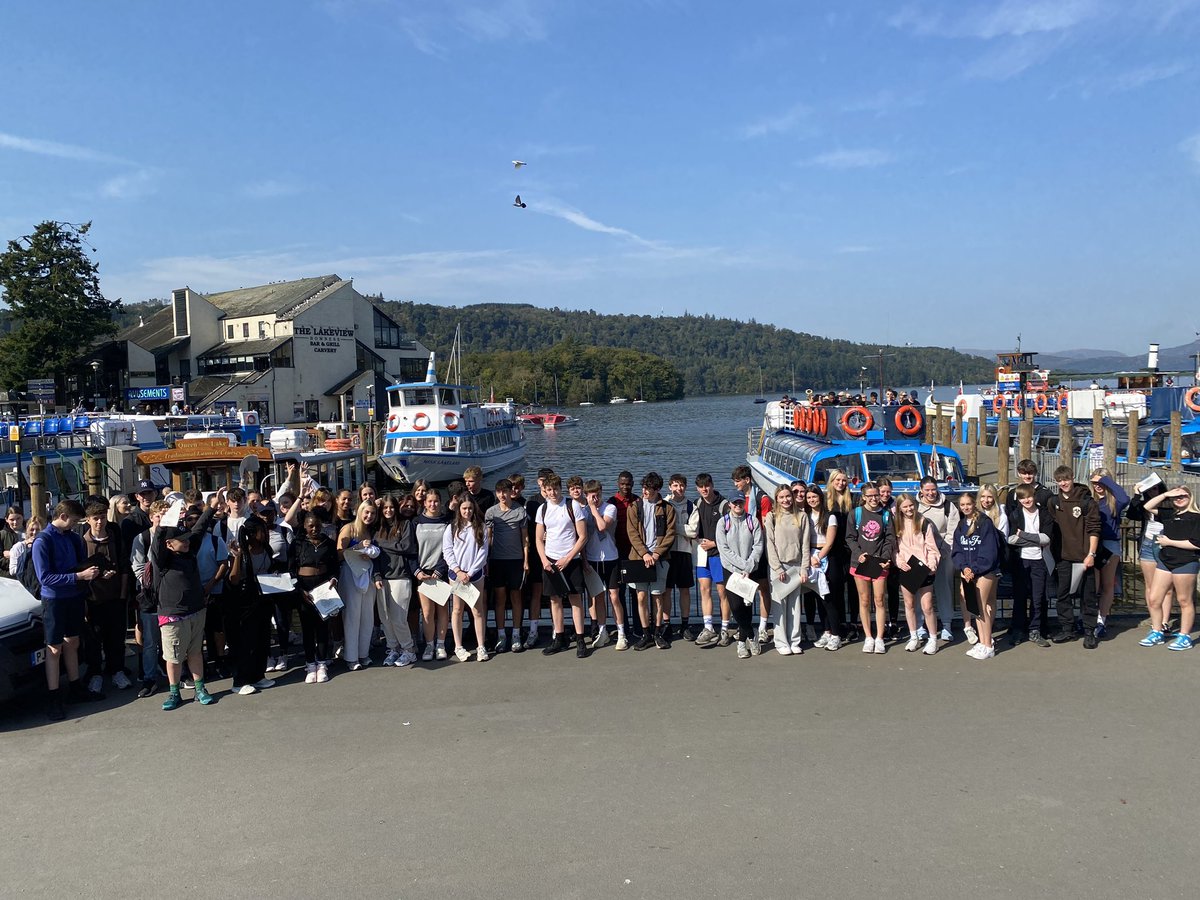 A wonderful day for the H and AH Geographers in the Lake District National Park. A full day was spent in the sunshine gathering fieldwork data for assignments and studies. <a href="/lakedistrictnpa/">Lake District</a>