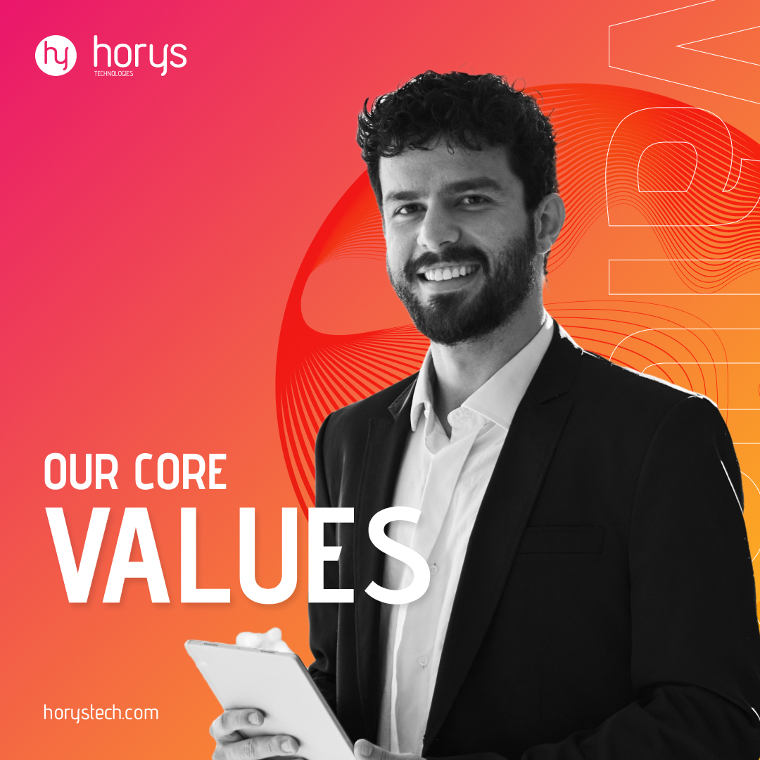 At HORYS Technologies, we live by our core values: Innovation, Security, Reliability, Collaboration, and Adaptability. These principles guide everything we do, from our R&amp;D to delivering top-tier solutions that empower our clients.💡
#CoreValues #TechExcellence #HORYSTechnologies