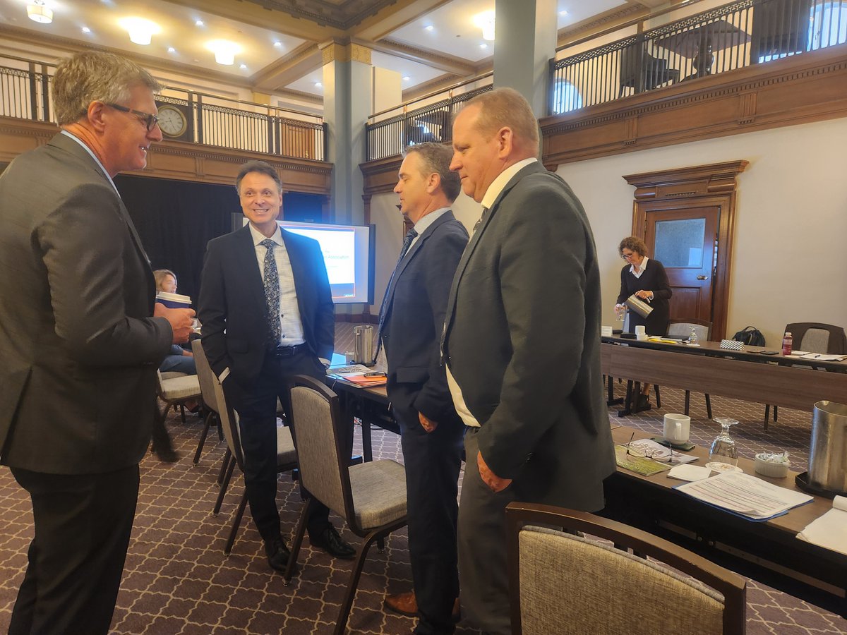 KevinHollandMPP's tweet photo. This morning, I had a great meeting with the Ontario Forest Industries Association (OFIA)!
I’m excited to continue our collaboration in my role as Associate Minister of Forestry and Forest Products to further grow and strengthen Ontario’s forest sector.
#OFIA #Ontarioforestry https://t.co/vH8jGn7MM2