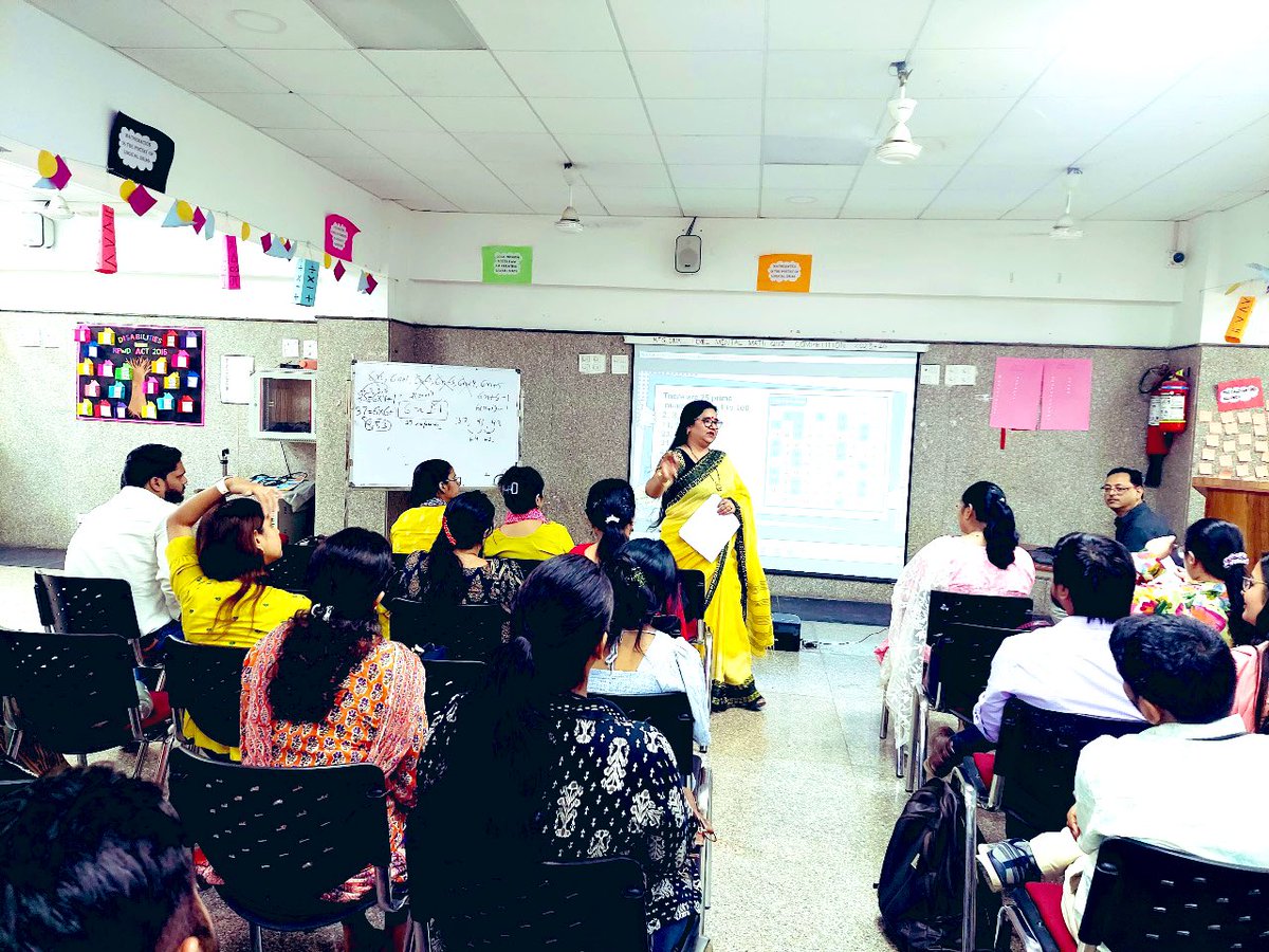 Dir_Education's tweet photo. The Mental Maths Core Team successfully completed an intensive training session for primary teachers @SCERT2021 

We believe in empowering educators with new skills to inspire young minds. 

Greetings to all participants for their dedication and enthusiasm!

#MissionMathematics https://t.co/smlzmVw6mH