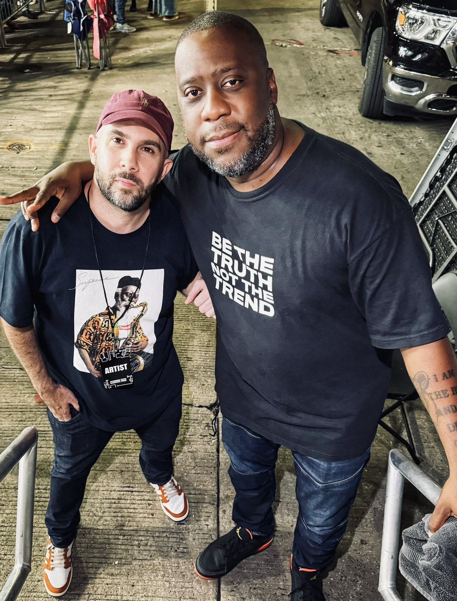 Just me &amp; Chill Rob G <a href="/robertglasper/">Robert Glasper</a> at the @pittsburghjazzfest this past weekend.