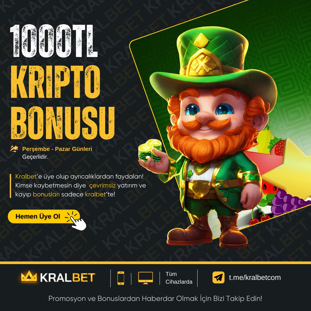 🪙 Bugüne özel %50 Kripto Bonus! 🪙 #BTC #LTC #DASH  #DOGE  #USDT #TRX #BTT #USDC #BCH #RVN #TON #XMR ile yapacağınız yatırımlara özel %50 Bonus Kralbet'te! 👑

👉 Profildeki bağlantıya tıkla. Anonim ya da standart üyelik oluştur. ❤️ #Kralbet'te krallar gibi kazanmaya başla! ✅