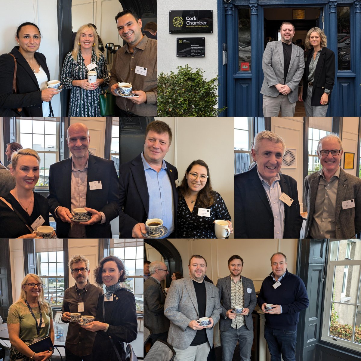 We were delighted to give some of our members a first look at our newly renovated Cork Chamber HQ this morning for our New Members Breakfast in association with <a href="/3B1agency/">3B1</a>  !☕