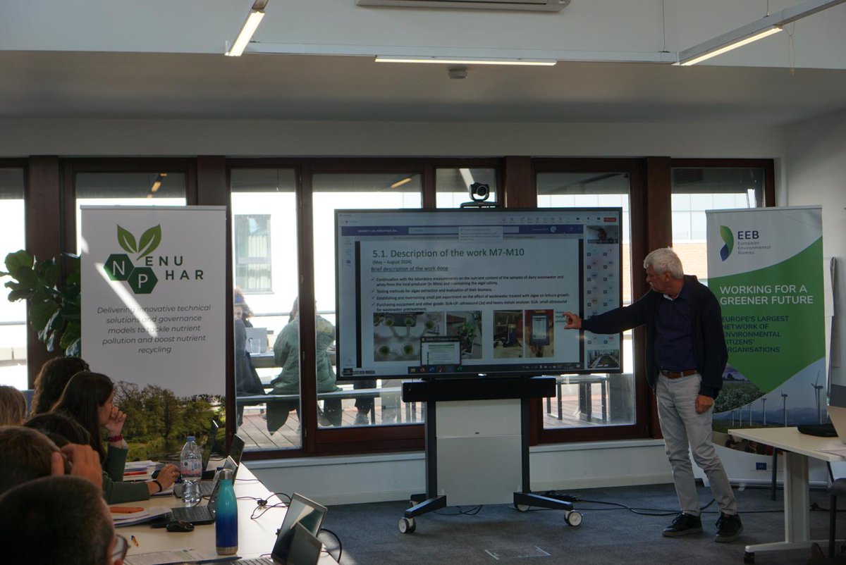 NenuPhar_EU's tweet photo. Last week we travelled to BXL for @NenuPhar_EU's 1st General Assembly!🤝

We explored progress of demo cases, found ways to reinforce collaboration to optimise solutions to #NutrientPollution across Europe, shared ideas, and got to meet face to face again!👍

Until next time!💪 https://t.co/YlfuQqpecs