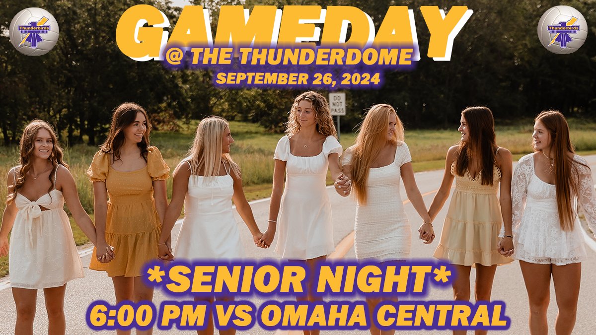 afaiman9's tweet image. 💥#GAMEDAY💥SENIOR NIGHT
@B_W_Volleyball
@TbirdEMPIRE