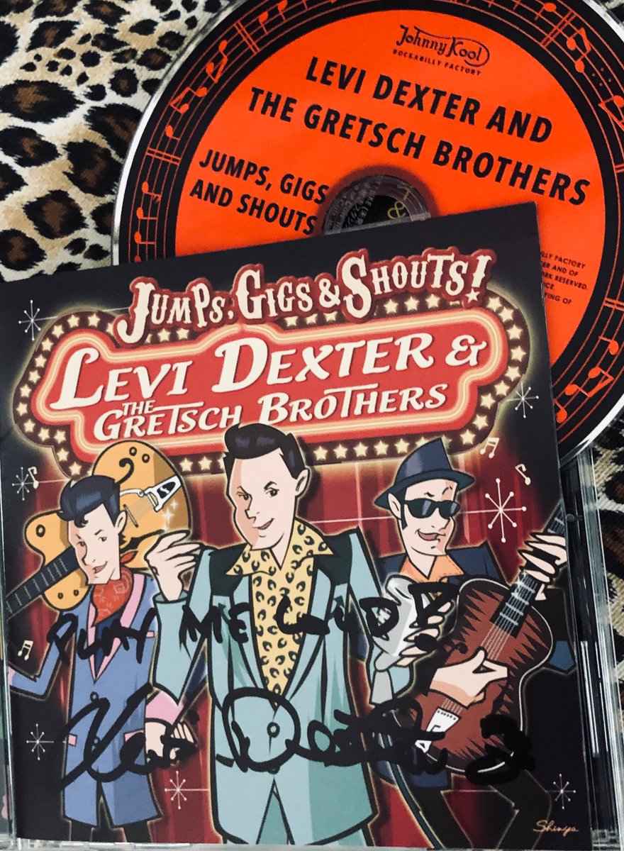CafeSr400's tweet photo. 今夜のBGM♪
LEVI DEXTER &amp; The Rockabilly Specials
先週観たライブは最高だった🕺
#LEVIDEXTER
#LEVIDEXTERandTheRockabillySpecials https://t.co/UbIqbBjGaD