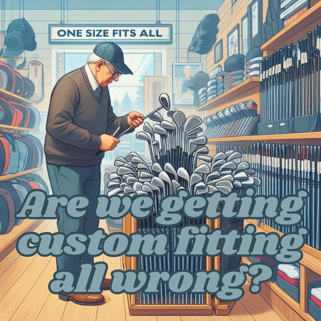 HackItOutGolf's tweet photo. Are all the clubs in your bag custom fit? I mean all of them?

Do you have the same pattern of shot with your 5 iron as you do with your pitching wedge? No? But in your fitting, you probably  hit some 7 irons and the results of that determined both your 5 and your wedge.

Is there a better way?

In this episode, Mark leads a discussion with Lou and Greg about how to really customize custom fitting. You'll get good information that will help you build the best bag for your game with every single club.

Episode links below🔽