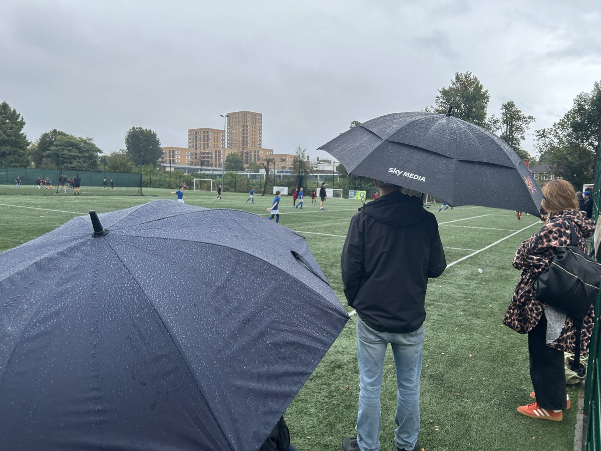 Thank you to the parents who braved the weather to cheer us on.