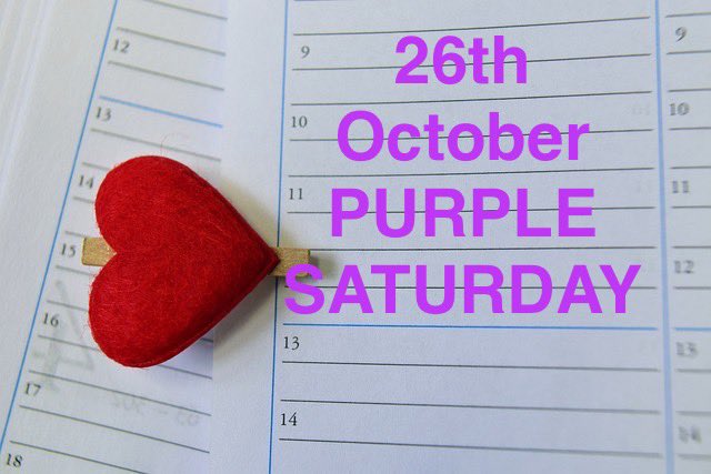 1 month today it’s PURPLE SATURDAY!

On 26 October for 1 day only around 20 of our shops will have a super special offer - join us to grab bargains &amp; start your Christmas shopping early!

There’ll be a fab tombola &amp; raffle <a href="/HTAFCStore/">Harrogate Town Store</a> 

#shoplocal #Harrogate #harrogatebusiness