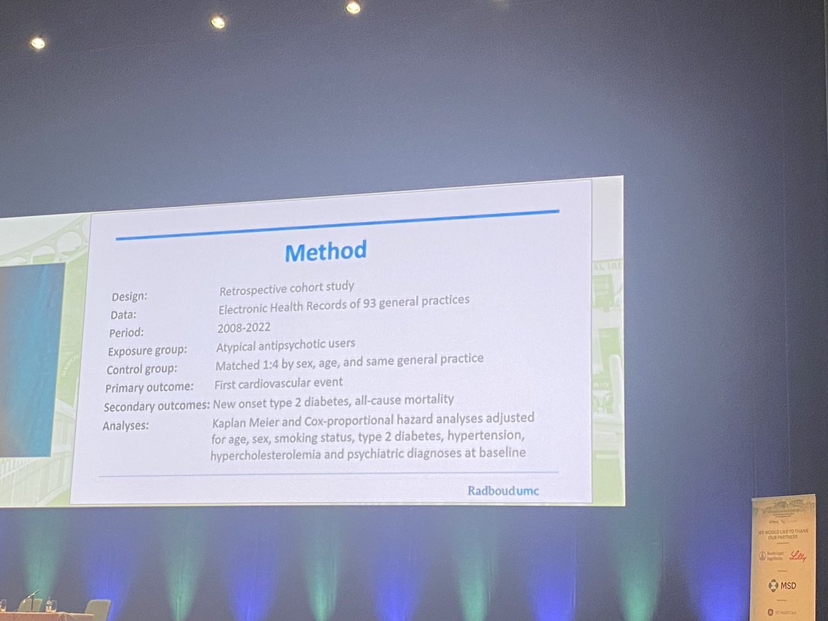 Dr Aisling Jennings (@aislingjennings) on Twitter photo Really interesting study form Marion Biermans from Radboud University on the increased cardiovascular risk of atypical #antipsychotics <a href="/WoncaEurope/">WONCA Europe</a>
A vulnerable group that needs proactive monitoring of their CV risk.
#woncaeurope2024 Really interesting study form Marion Biermans from Radboud University on the increased cardiovascular risk of atypical #antipsychotics <a href="/WoncaEurope/">WONCA Europe</a>
A vulnerable group that needs proactive monitoring of their CV risk.
#woncaeurope2024