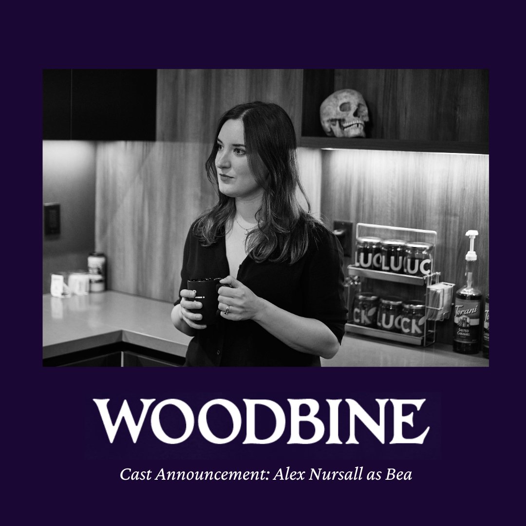 ParkdaleHaunt's tweet photo. FINAL CAST ANNOUNCEMENT 

@saltandketchup plays Bea. 

Woodbine debuts TOMORROW, September 27, wherever podcasts are found. We cannot wait for you all to hear it. https://t.co/mNyxGAgrK3