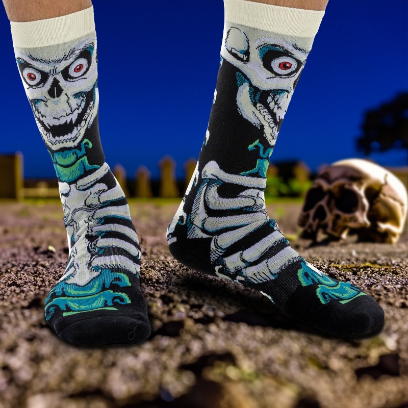 GoodLuckSock's tweet image. What kind of jokes do skeletons tell?

Humerus ones 🦴

Monster socks available at GoodLuckSock.com

#skeletonsocks #skeletondesign #skeleton #goodlucksock #goodlucksocks
