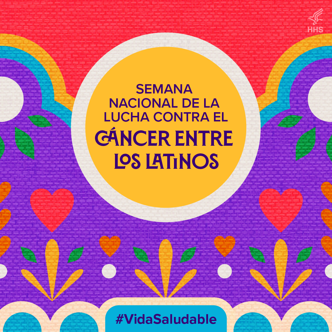 SecBecerra's tweet photo. El cáncer es la principal causa de muerte entre los latinos en los EE.UU. 

En la Lucha Nacional de la Lucha Contra el Cáncer Entre los Latinos, saca tiempo para aprender sobre el cáncer y apoyar a los que lo padecen. 

Tu acción hace la diferencia. #LatinoCáncer #VidaSaludable https://t.co/YpakMxs7g3
