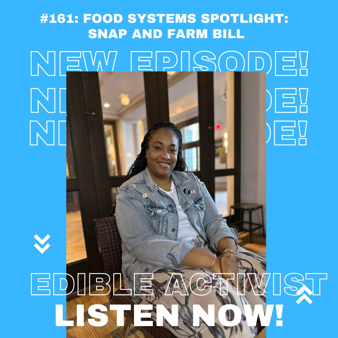 #161: Food Systems Spotlight: SNAP and Farm Bill

edibleactivistpodcast.simplecast.com/episodes/161-f…