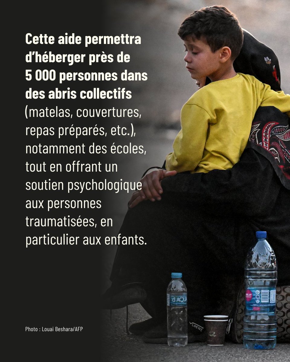 Urgence #Liban

Le sud du Liban est ravagé par de violents
#bombardements, contraignant 500.000 personnes à fuir*. Nous débloquons 100.000€ pour venir en aide aux familles déplacées : hébergement, repas, aide psychologique...  

Faites un don 👉 bit.ly/3MWFazA

*Source