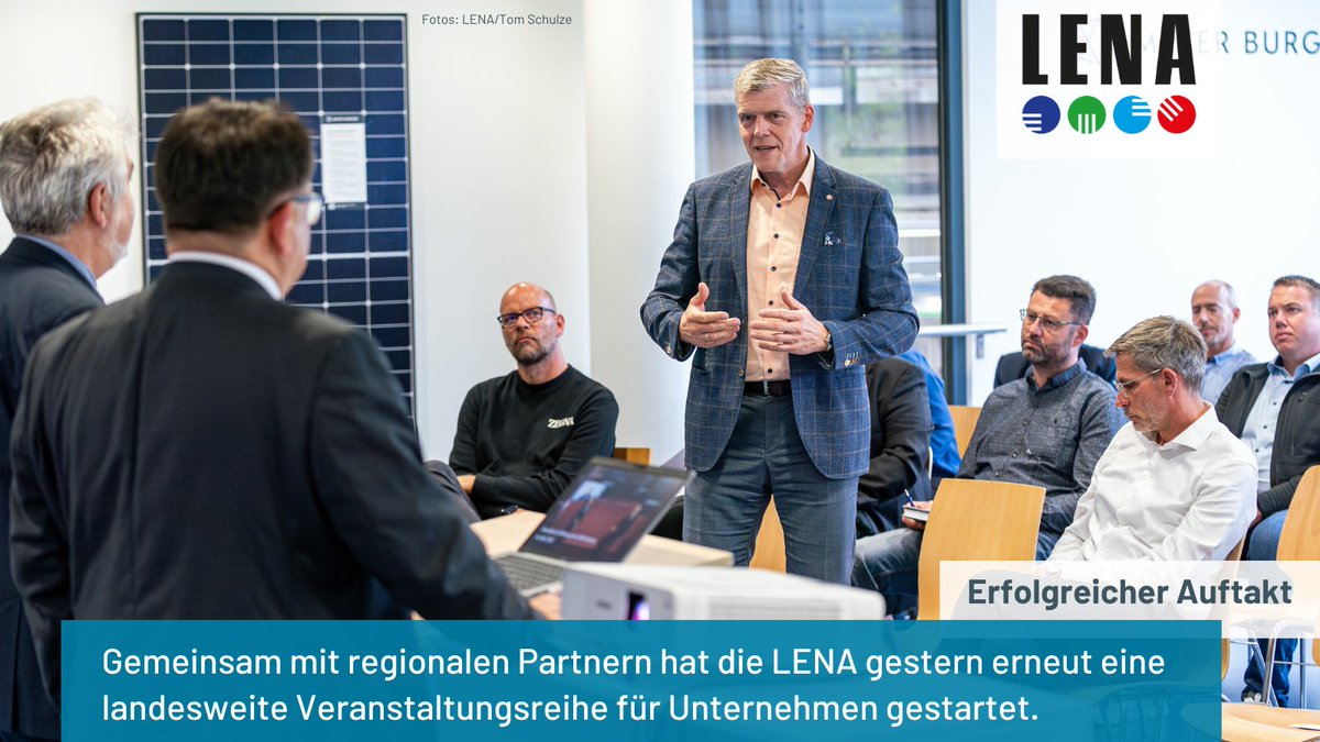 Jetzt #Energiegewinner werden! Im Rahmen der #Roadshow werden interessierten #Unternehmen in #SachsenAnhalt in den kommenden Monaten die #Fördermöglichkeiten und #Unterstützungsangebote zur Steigerung der #Energieeffizienz aufgezeigt ➡️lsaurl.de/X4pW48