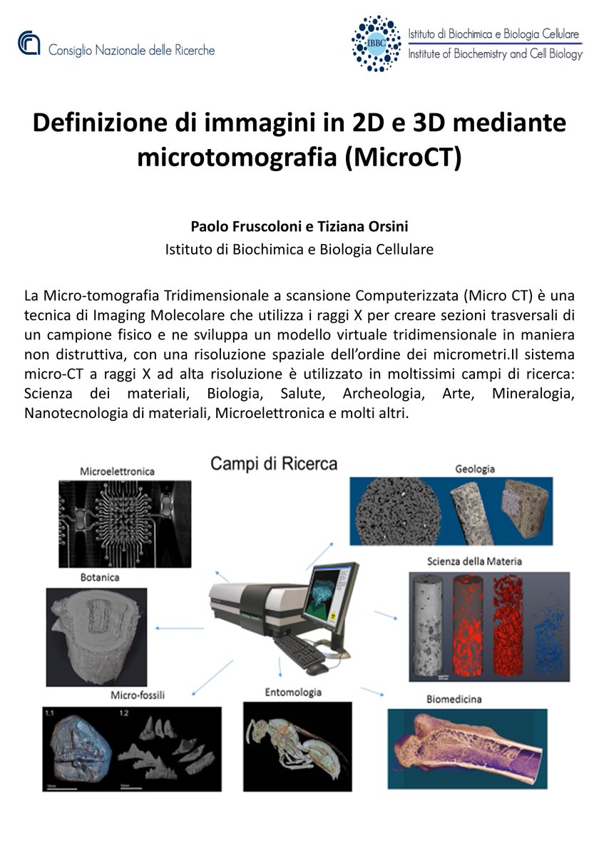 Vi siete già registrati alla  #EuropeanResearchersNight di <a href="/CNR_Mlib/">C.N.R. AdR RM1</a>? Ci trovate allo Stand46 di #I4Science-Integration per vedere come il piccolo e nascosto diventa visibile in moltissimi campi scientifici nottedeiricercatori-i4science.cnr.it/registrazioni/ 
@molesanna <a href="/CNRsocial_/">CNR Consiglio Nazionale delle Ricerche</a>