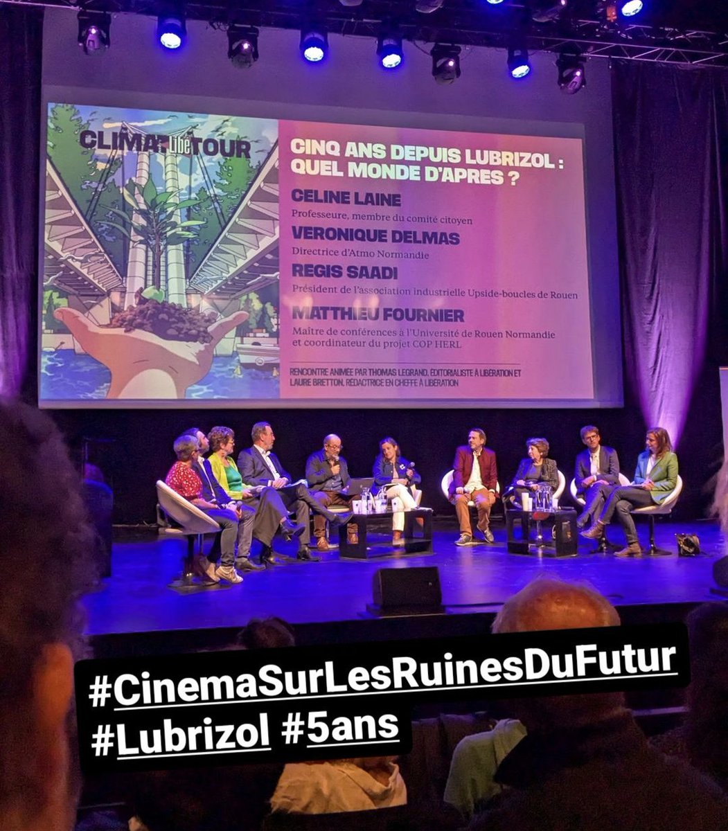 EchelleInconnue's tweet image. #CinemaSurLesRuinesDuFutur #Lubrizol #5ans Où sont les collectifs citoyens ? @ASL_Rouen @UVLubrizol
