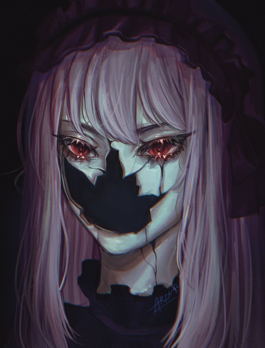 Arinsays's tweet photo. What’s inside @PorcelainMaid ‘s head?

#PorcelainMade https://t.co/MgRcWzh5vS
