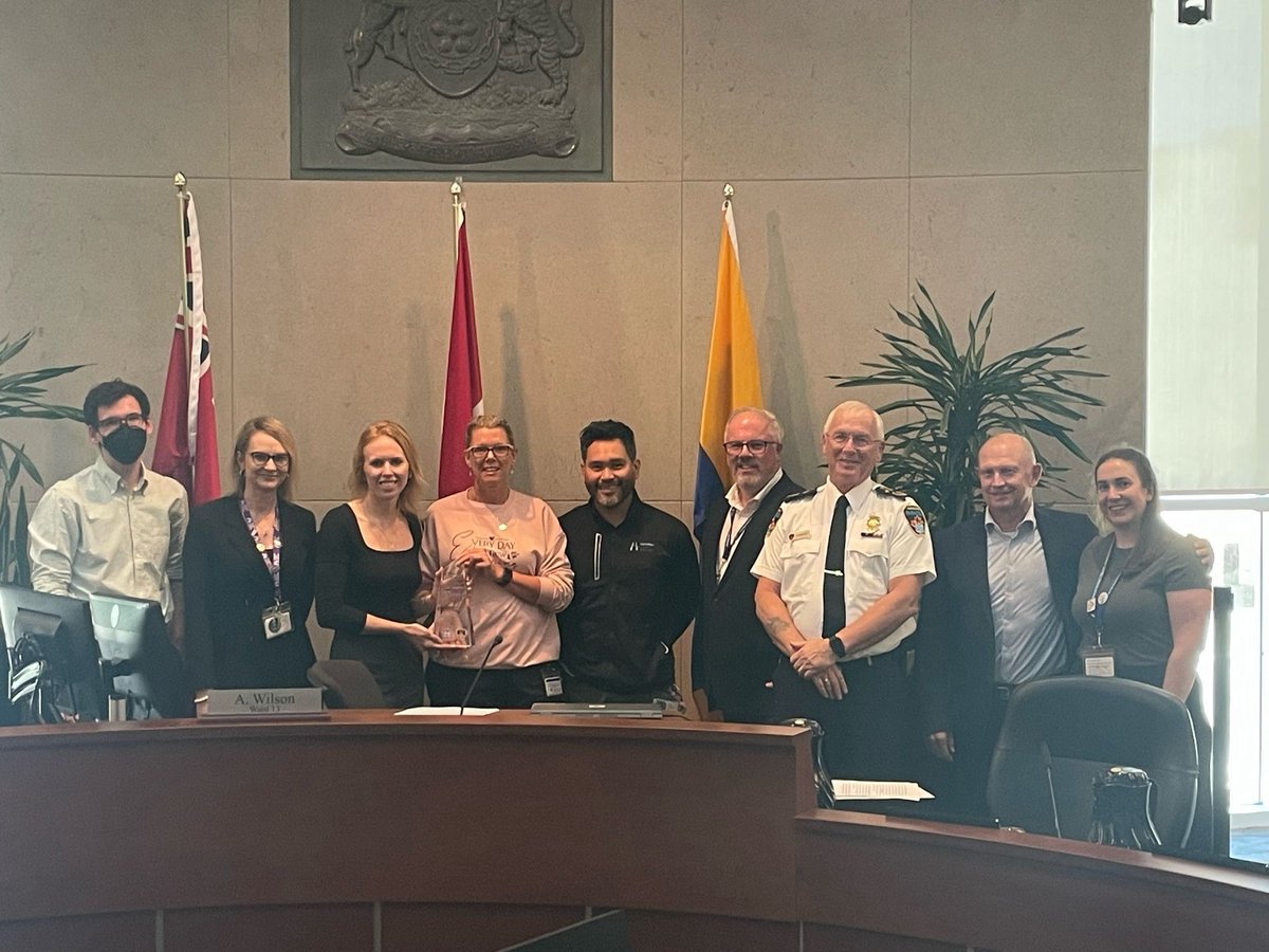 Last week, Hamilton Paramedic Service was honored to attend the City of Hamilton Emergency &amp; Community Services Meeting, where the committee recognized the transformative partnership between our team &amp; the Juravinski Hospital ED in reducing ambulance offload times.
