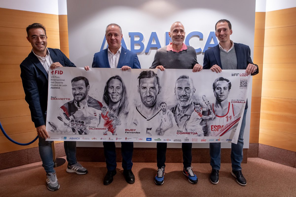 ForosFID's tweet photo. 🎤 Hoy hemos tenido la rueda de prensa en @SomosABANCA con @alexcorretja74 , ¡y qué mejor manera de arrancar el FID que con una leyenda del deporte! 🙌
#FID2024 #AlexCorretja #SomosAbanca #DeporteYSuperación #NosVemosEnElFID https://t.co/hjZp96gzDB