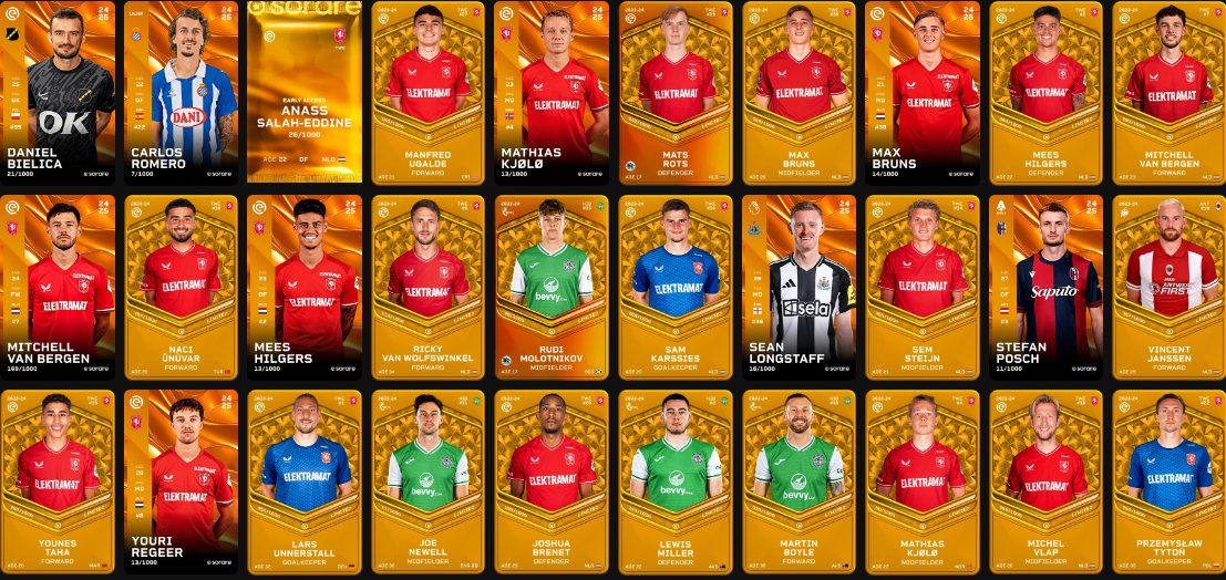 Just bought a gallery from <a href="/imrafaelhi/">$imrafaelhi</a>, very nice guy❤️
I'm going to list them low(est) on the market. It would be lovely if you want to buy them from me. :)
Retweet and a follow would mean the world👊👊