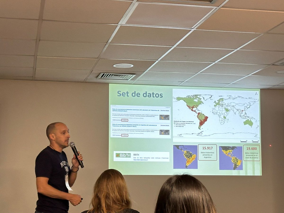cepave_conicet's tweet image. Integrantes del Laboratorio de Triatominos participaron en el MEDTROP, en São Paulo, con el trabajo "Rede Global para o Controle Integral de Triatomíneos envolvidos na doença de Chagas: Comparabilidade metodológica de enfoques y datos". El encuentro fue sumamente enriquecedor.