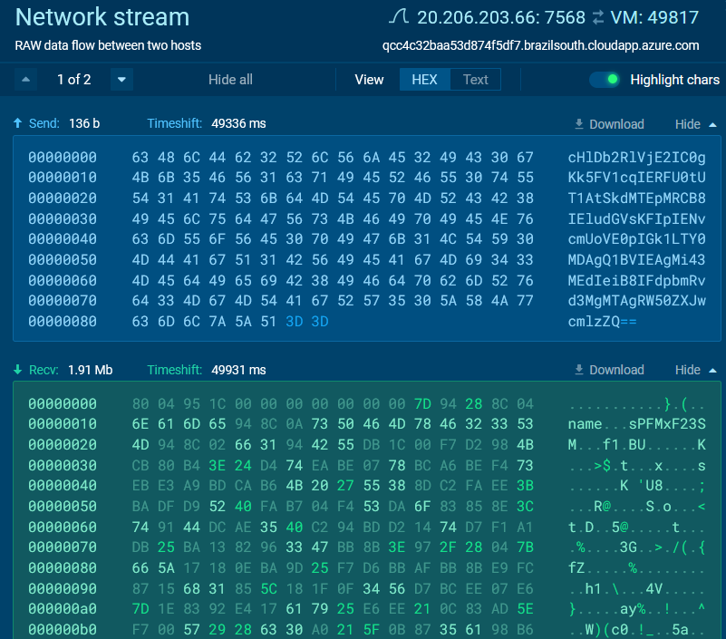 naumovax's tweet photo. 🌐 Interesting network finding in #AllaKore #RAT loading hosted on *.brazilsouth.cloudapp.azure\.com:
https://t.co/z542XPUhAF
https://t.co/gNdqSTvV2u https://t.co/EoqLH6Vg3s
