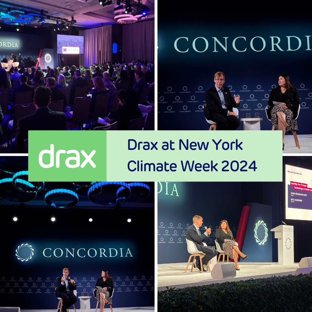 🌍 At day 4 of #ClimateWeekNYC, our CEO <a href="/ddwg/">Will Gardiner</a> took part in <a href="/ConcordiaSummit/">Concordia</a>'s on-stage discussion with <a href="/sarakgoo/">Sara Kehaulani Goo</a> about the critical role #carbonremovals, like #BECCS, play in tackling climate change. 💬

They also spoke about new carbon removal leader, <a href="/eliminicdr/">Elimini</a>, and how it